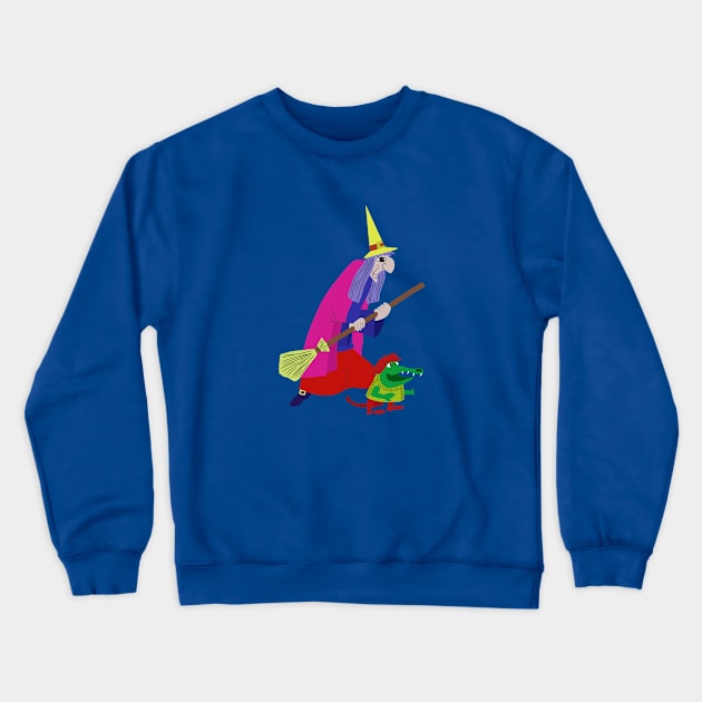 Witch Crewneck Sweatshirt by ElviaMontemayor